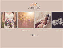 Tablet Screenshot of nicolesmithphotography.com